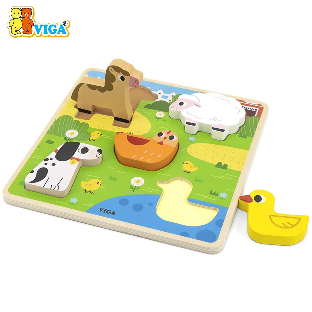 Tactile Puzzle - Farm