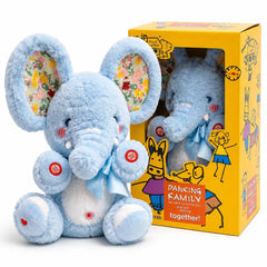 Talking Plush Elephant Toy with Voice Repeat Function