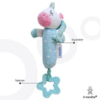 MOON - SOFT RATTLE TOY - UNICORN