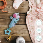 MOON - SOFT RATTLE TOY - UNICORN