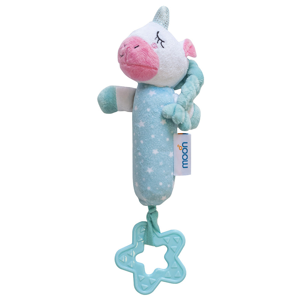 MOON - SOFT RATTLE TOY - UNICORN