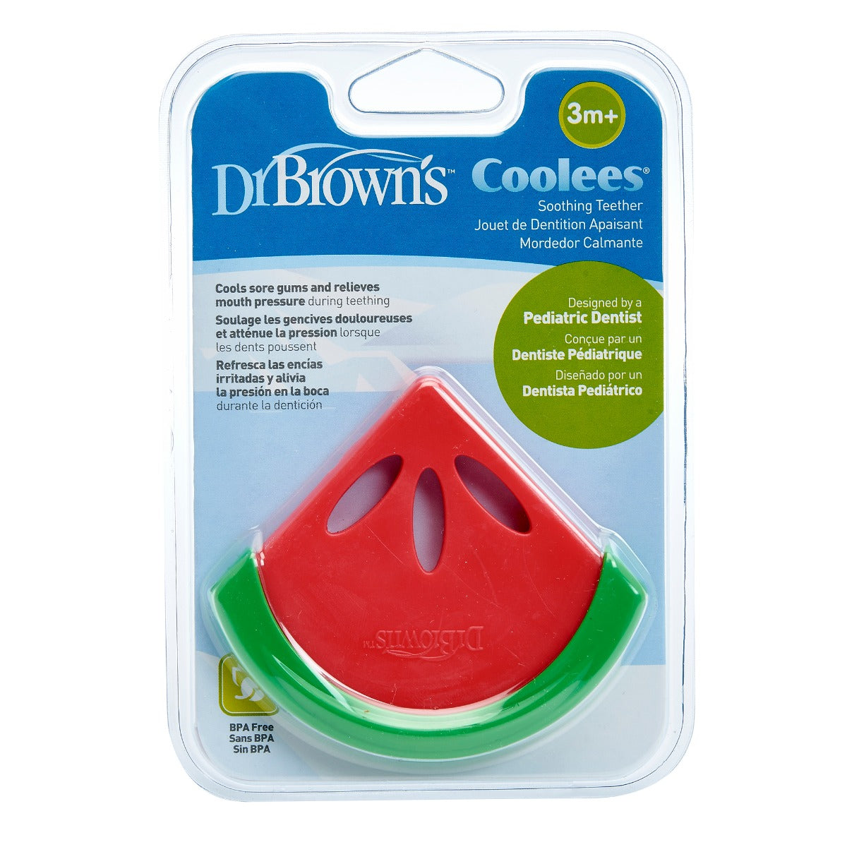 Dr.Brown's Soothing Teether "Coolees" - Watermelon