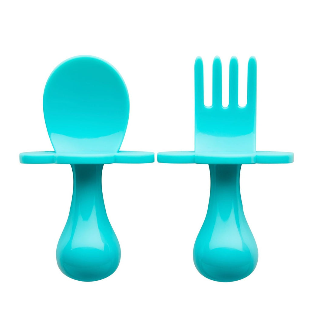 Teal Ergonomic Utensils