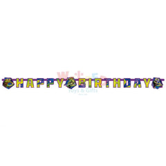 TEENAGE NINJA TURTLE B-DAY BANNER