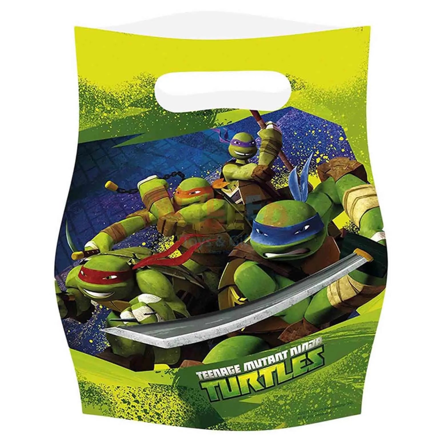 TEENAGE NINJA TURTLES PARTYBAGS-6PC