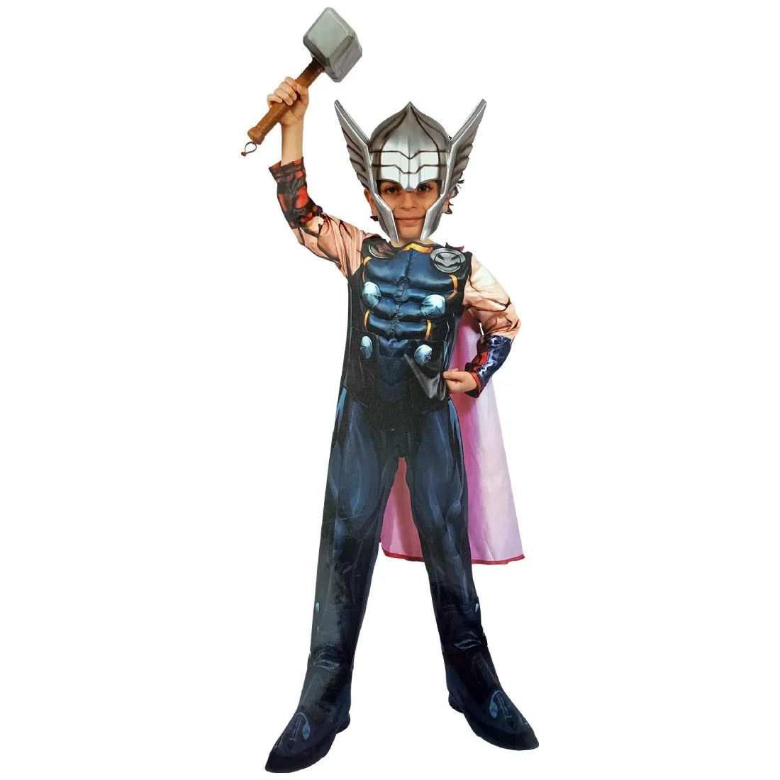 Thor Deluxe Costume with Cape for Kids
