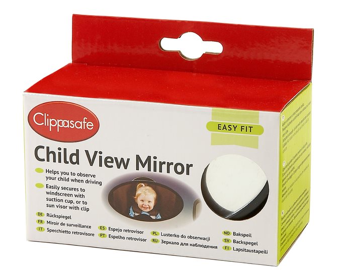 Clippasafe Chikd View Mirror Black