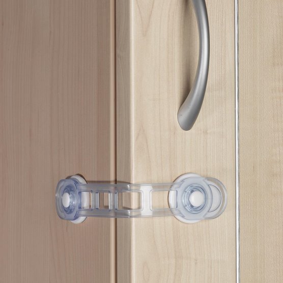 Clippasafe Multi-Purpose Latch White/Transparent