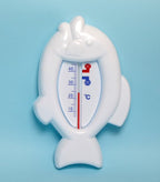 Clippasafe Bath Thermometer - Fish Shape White