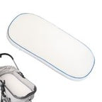 MOON CRIB & PRAM MATTRESS Classic Foam Moses Basket Mattress, White