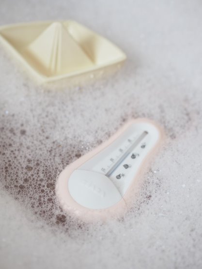 Beaba Bath Thermometer Old Pink