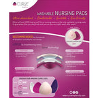 Curve Essential 2 Washable Nursing Pads Day Fuchsia