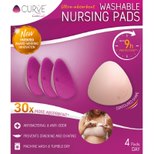 Curve Essential Plus 4 Washable Nursing Pads Day Fuchsia