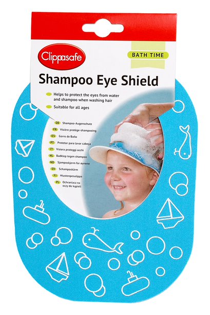 Clippasafe Shampoo Eye Shield Blue
