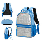 Sea_color_Backpack ( add your name packpack)
