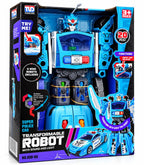 Transformable Robot to Police Car with Light & Sound