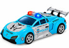 Transformable Robot to Police Car with Light & Sound