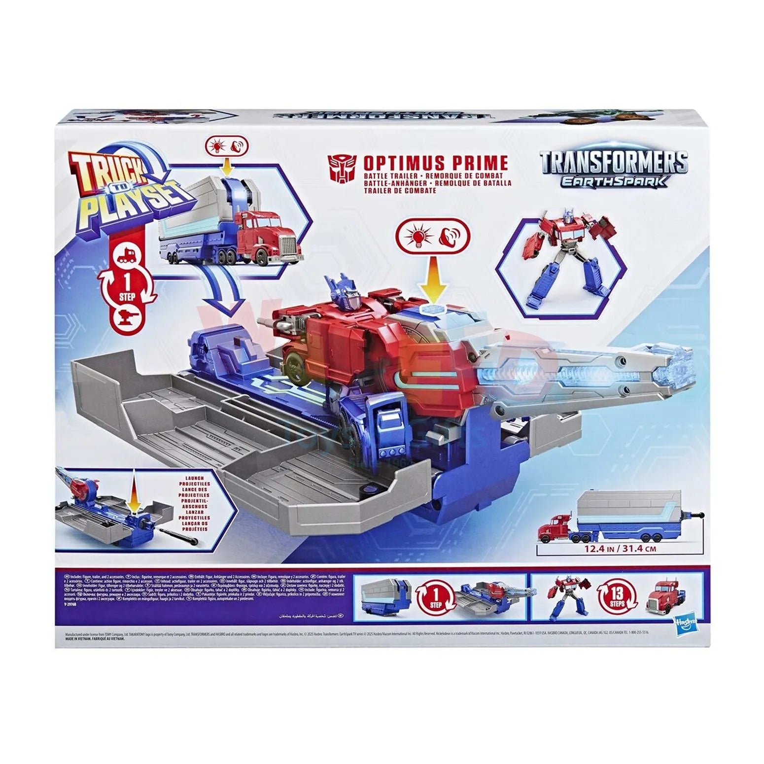 Transformers EarthSpark Optimus Prime Battle Trailer