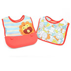Red Lion Travel Bib - Set of 2