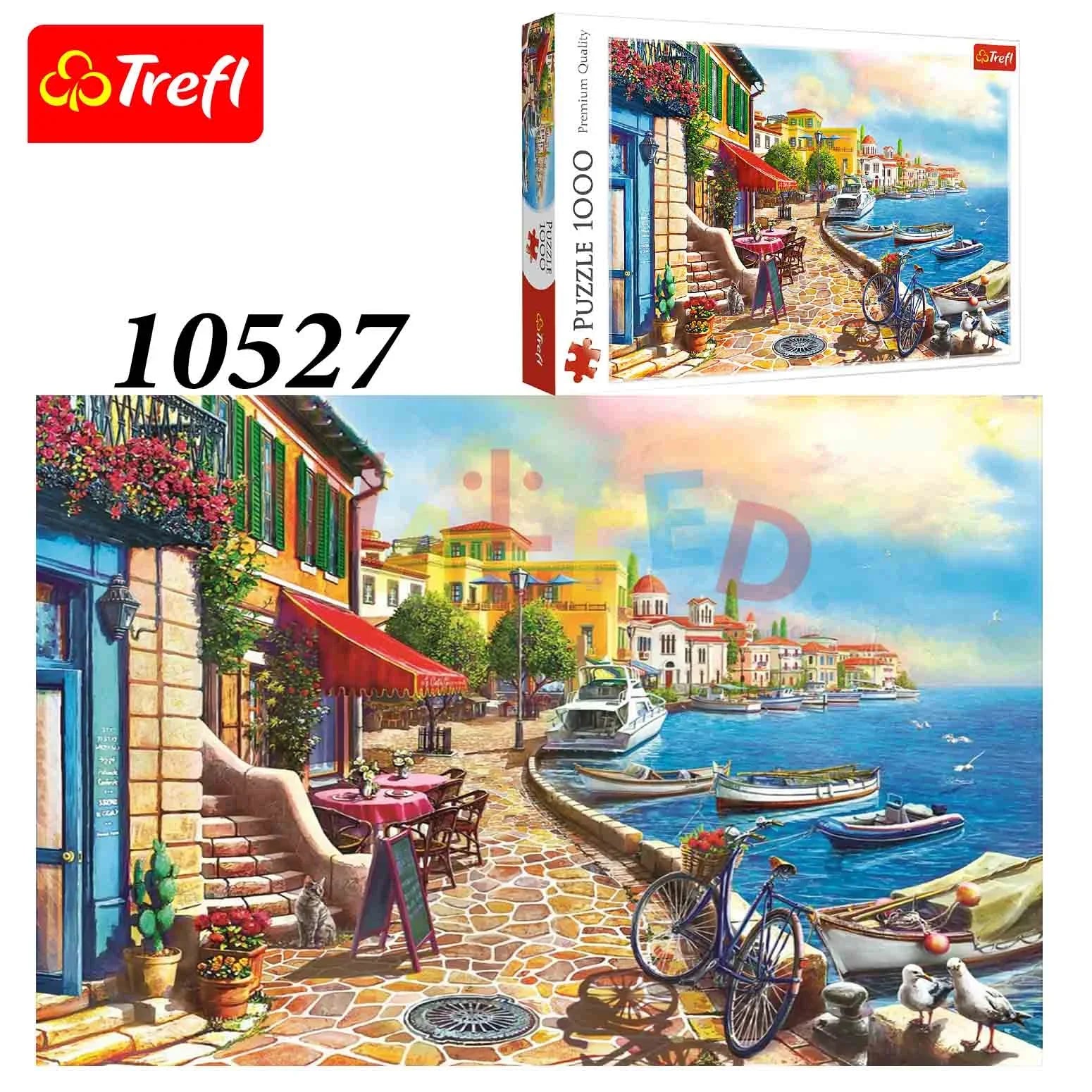 Trefl Seaside Mediterranean Town Puzzle – 1000 Pieces (10527)