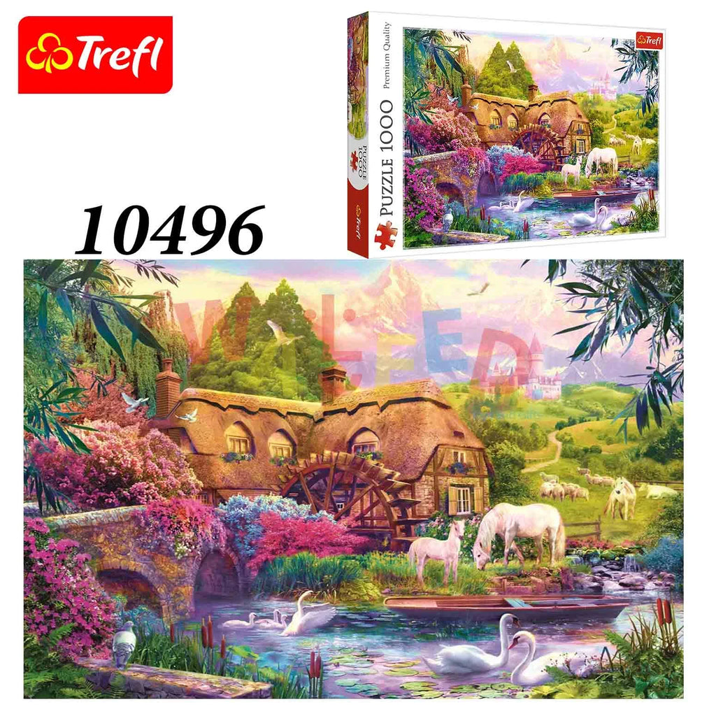 Trefl Seaside Mediterranean Town Puzzle – 1000 Pieces (10527)