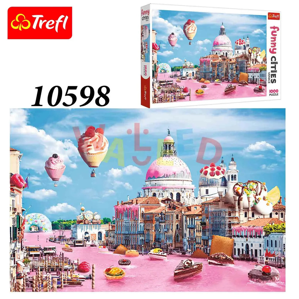 Trefl Seaside Mediterranean Town Puzzle – 1000 Pieces (10527)