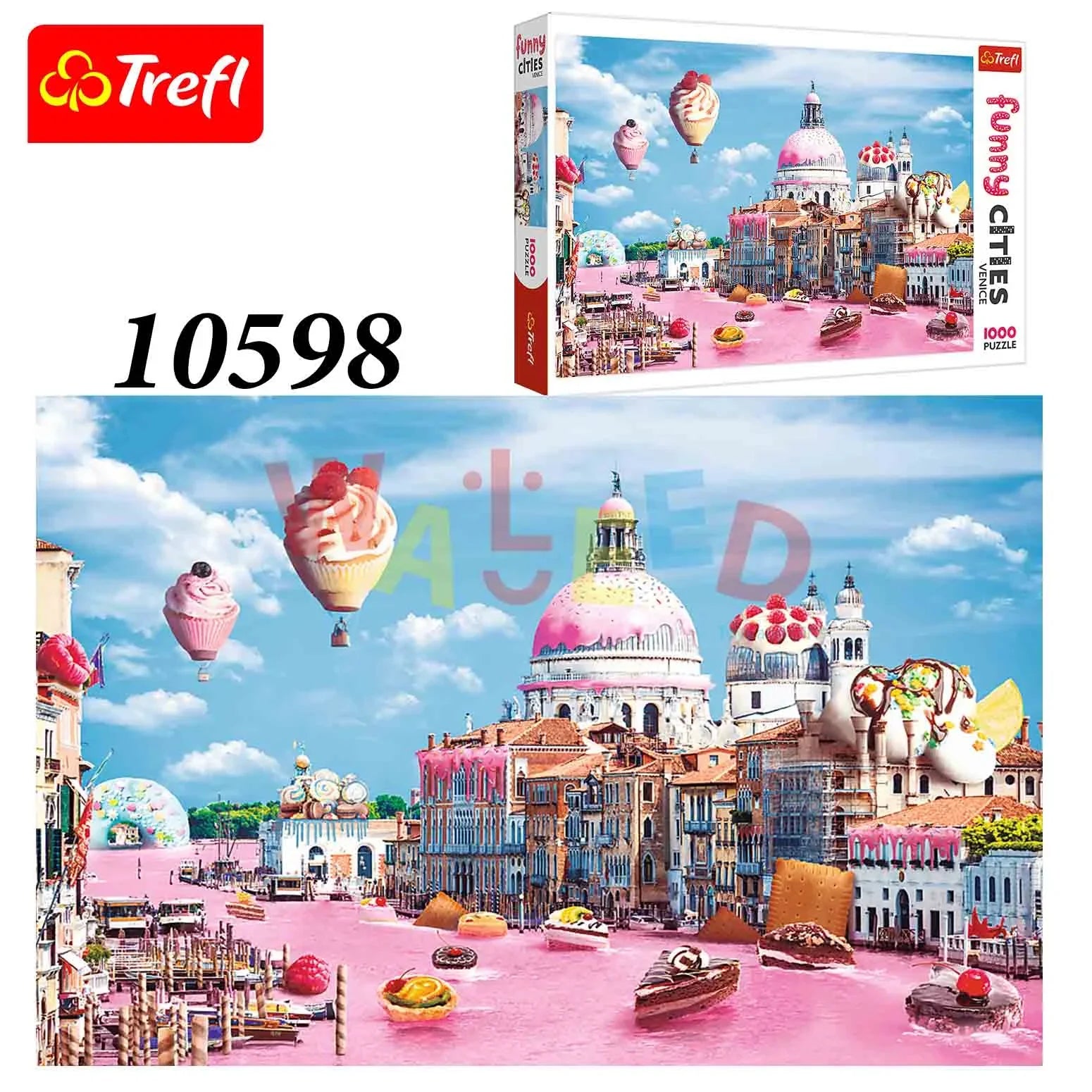 Trefl Seaside Mediterranean Town Puzzle – 1000 Pieces (10527)