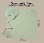 Triceratops Cuddle Baby Hooded Towel