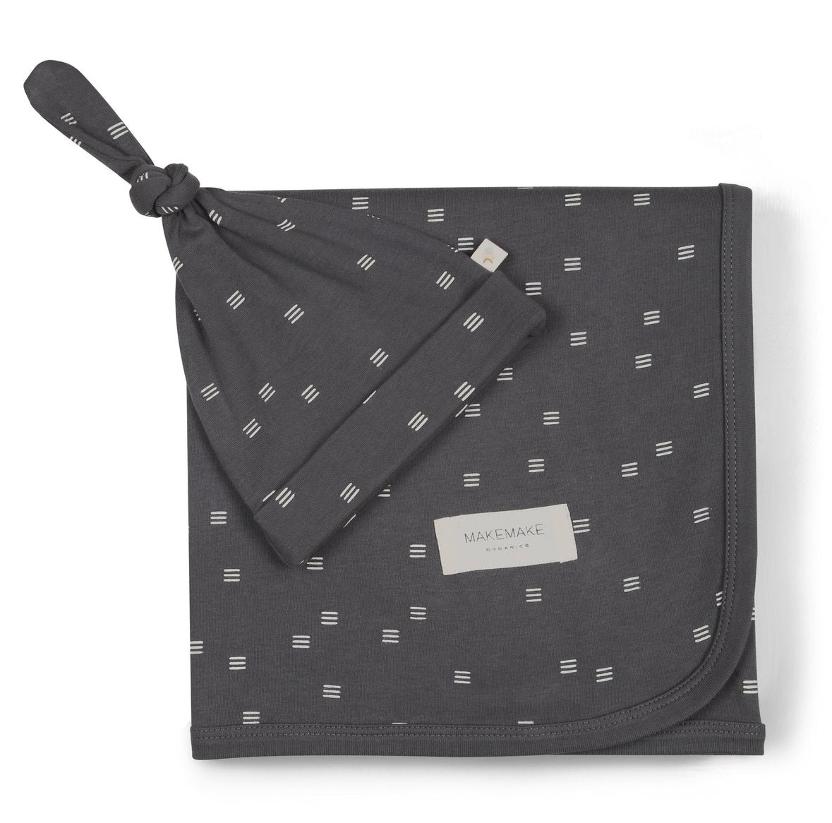 Tribe Organic Swaddle Blanket & Hat