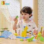 Tropical Tales Wooden Blocks Set 55 Pieces