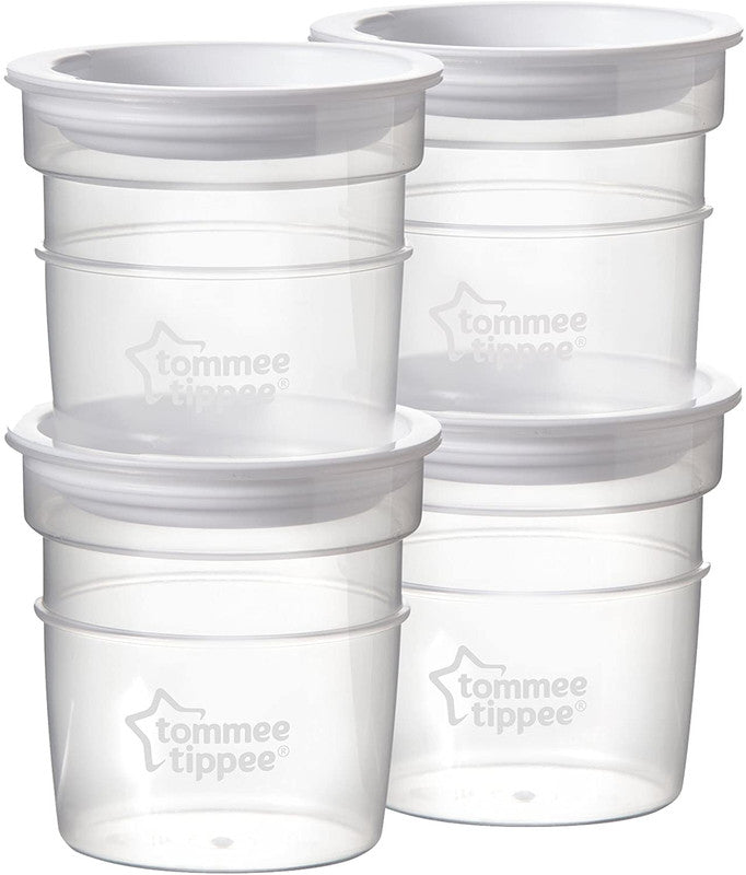 Tommee Tippee Closer to Nature Milk Storage Pots (Pack of 4)