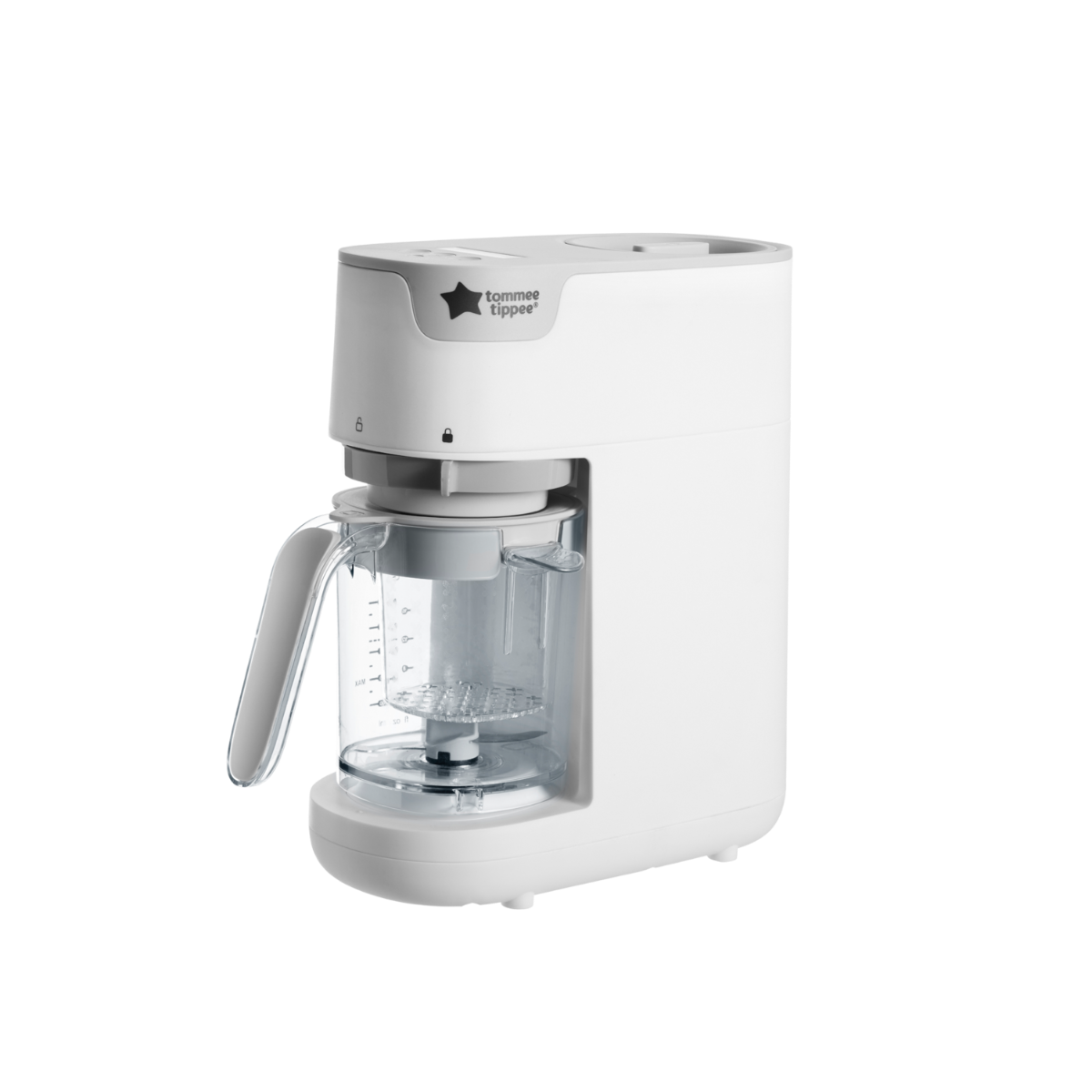 Tommee Tippee Quick Cook Baby Food Steamer Blender-White
