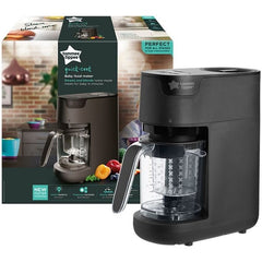 Tommee Tippee Quick Cook Baby Food Steamer Blender-Black