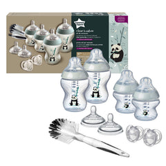 Tommee Tippee Closer to Nature Feeding Bottle Kit, Starter Set - Girl