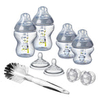 Tommee Tippee Closer to Nature Feeding Bottle Kit, Starter Set - Boy