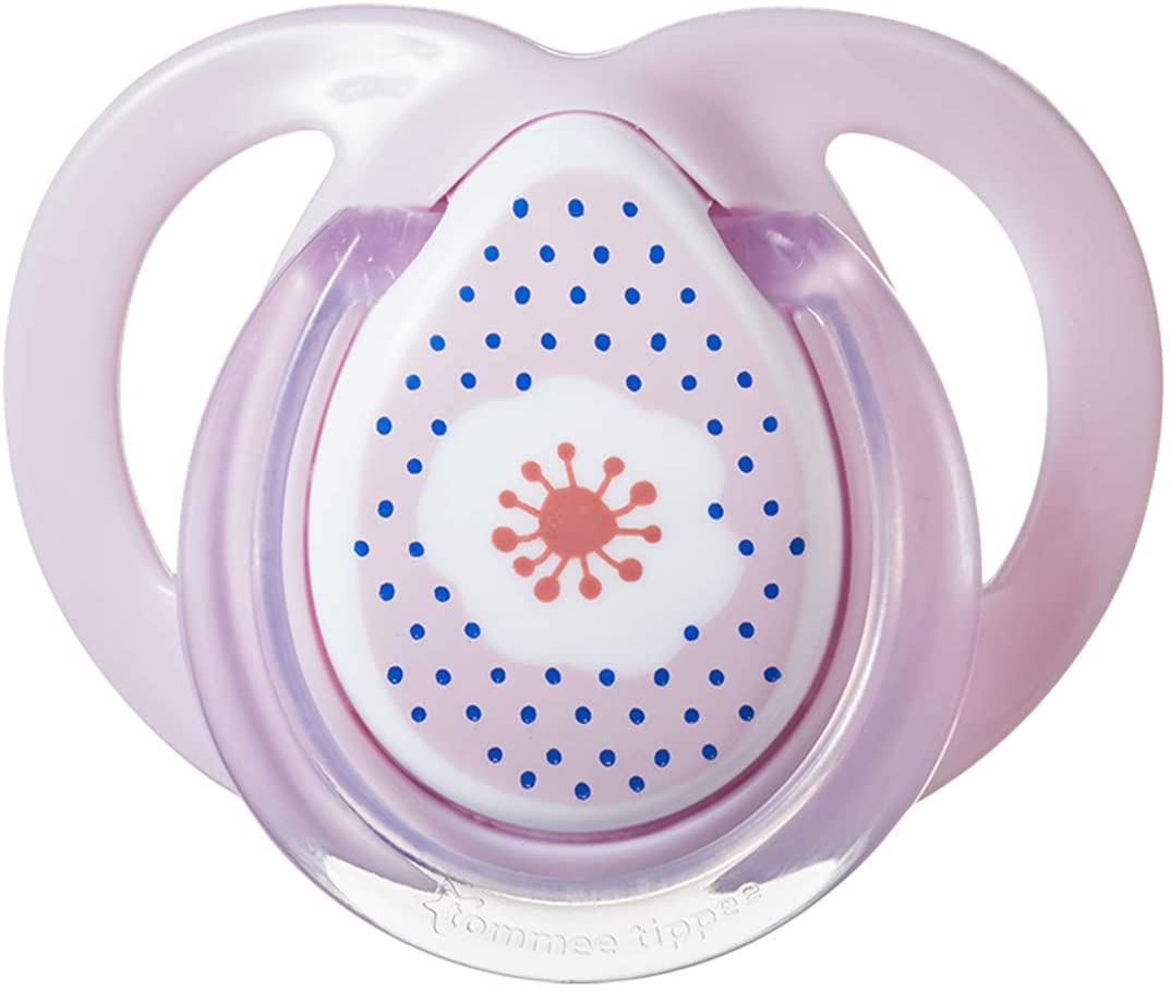 Tommee Tippee MODA Soother, )0-6 months) -Pink