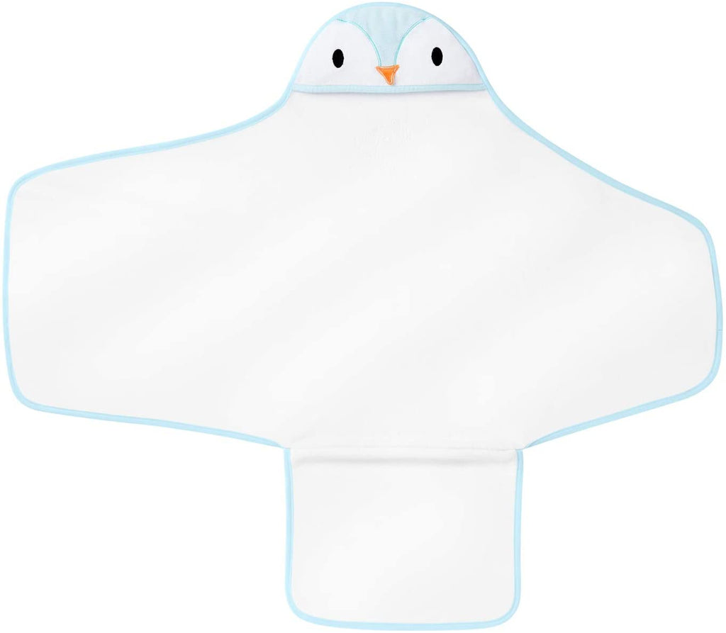 Tommee Tippee Splashtime Newborn Swaddle Dry Towel 0-6 months Blue