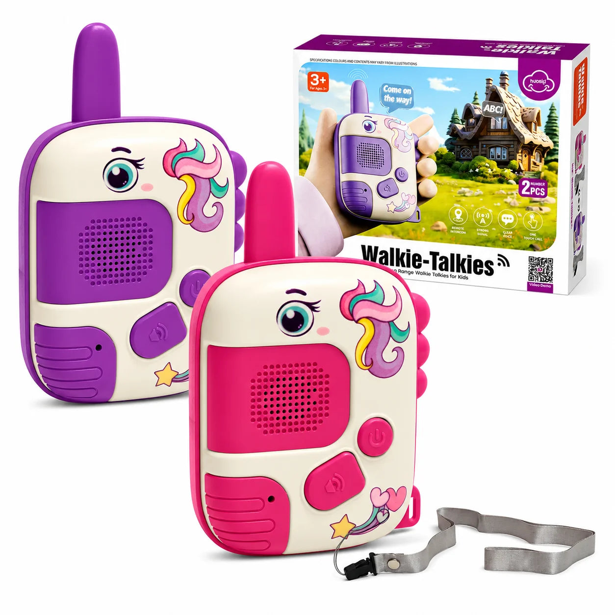 Tuosigi Kids Walkie Talkies 2PCS