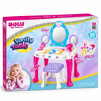 Unicorn Vanity Table & Stool Set