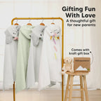 Unicorn Hooded Baby Bath Towels for Newborn