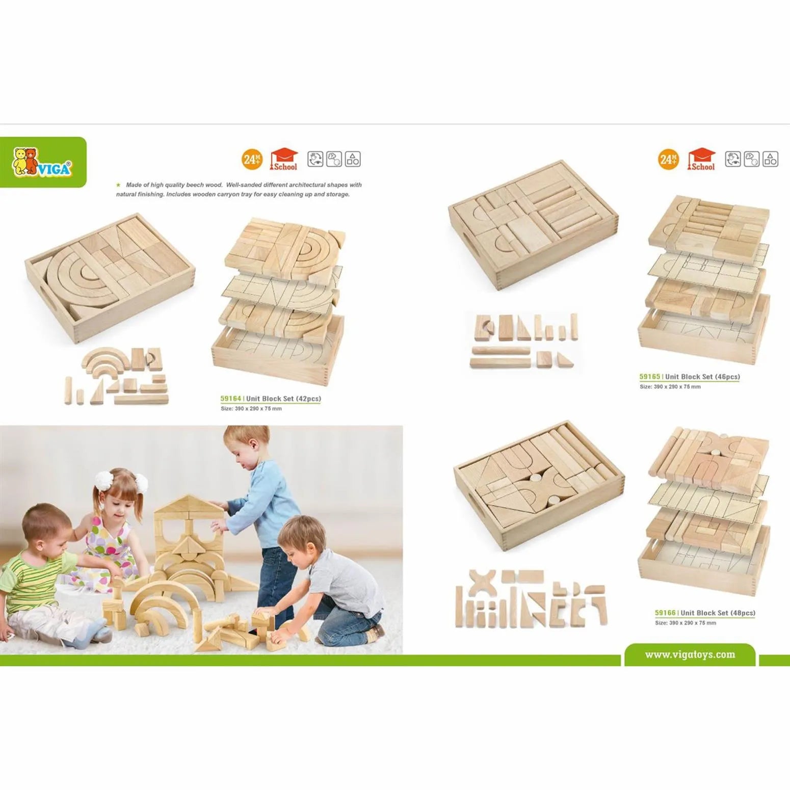 Unit Block Set - 48 pcs
