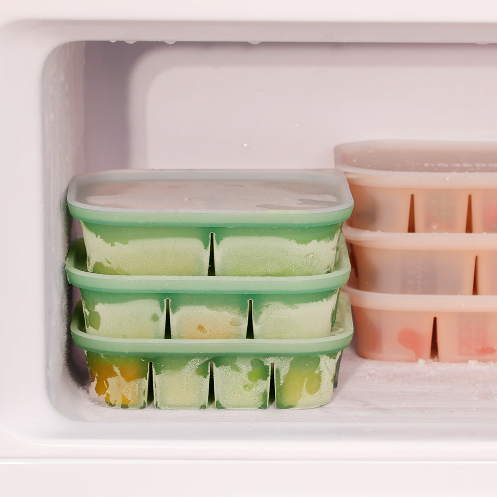 Haakaa Silicone Easy -Freeze Tray - 8 cups - Blush