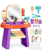 Vanity Table with LED Sensor Mirror & Sink