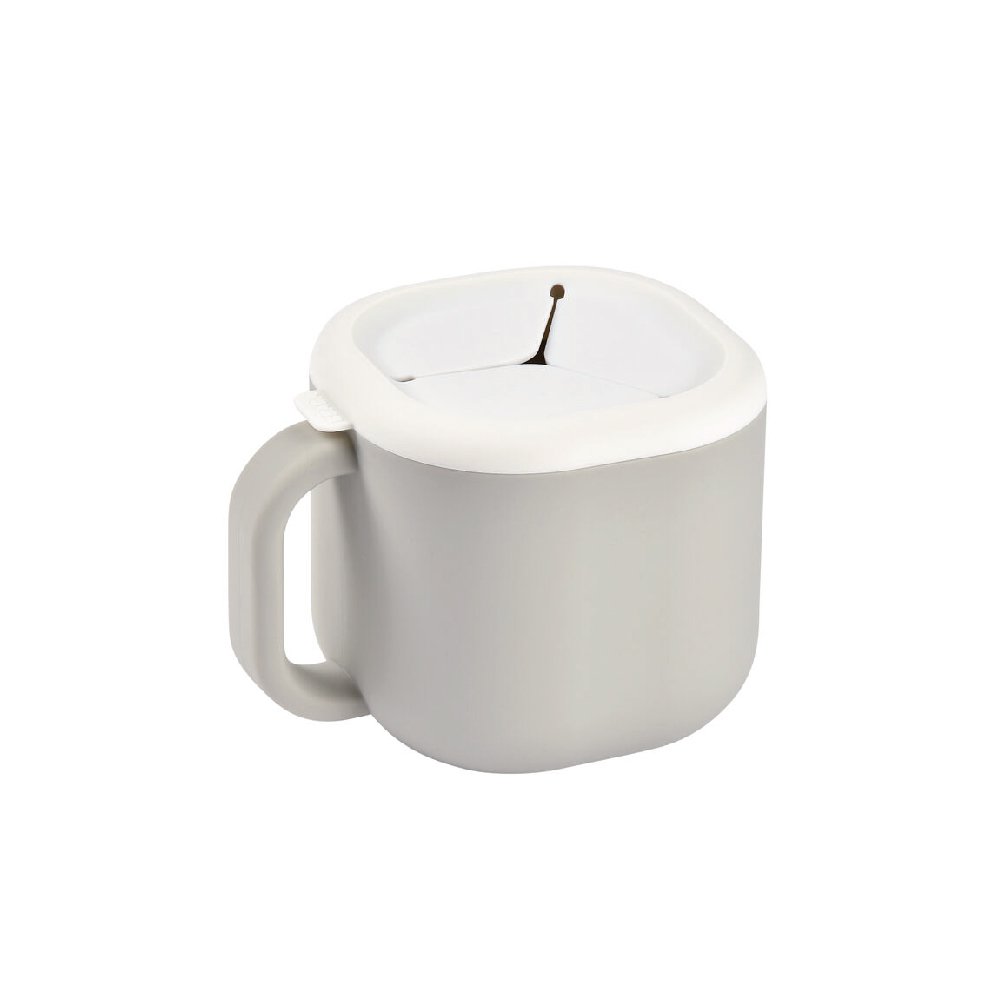 Beaba Pick'n'Snack-Silicone Snack Cup-Velvet Grey