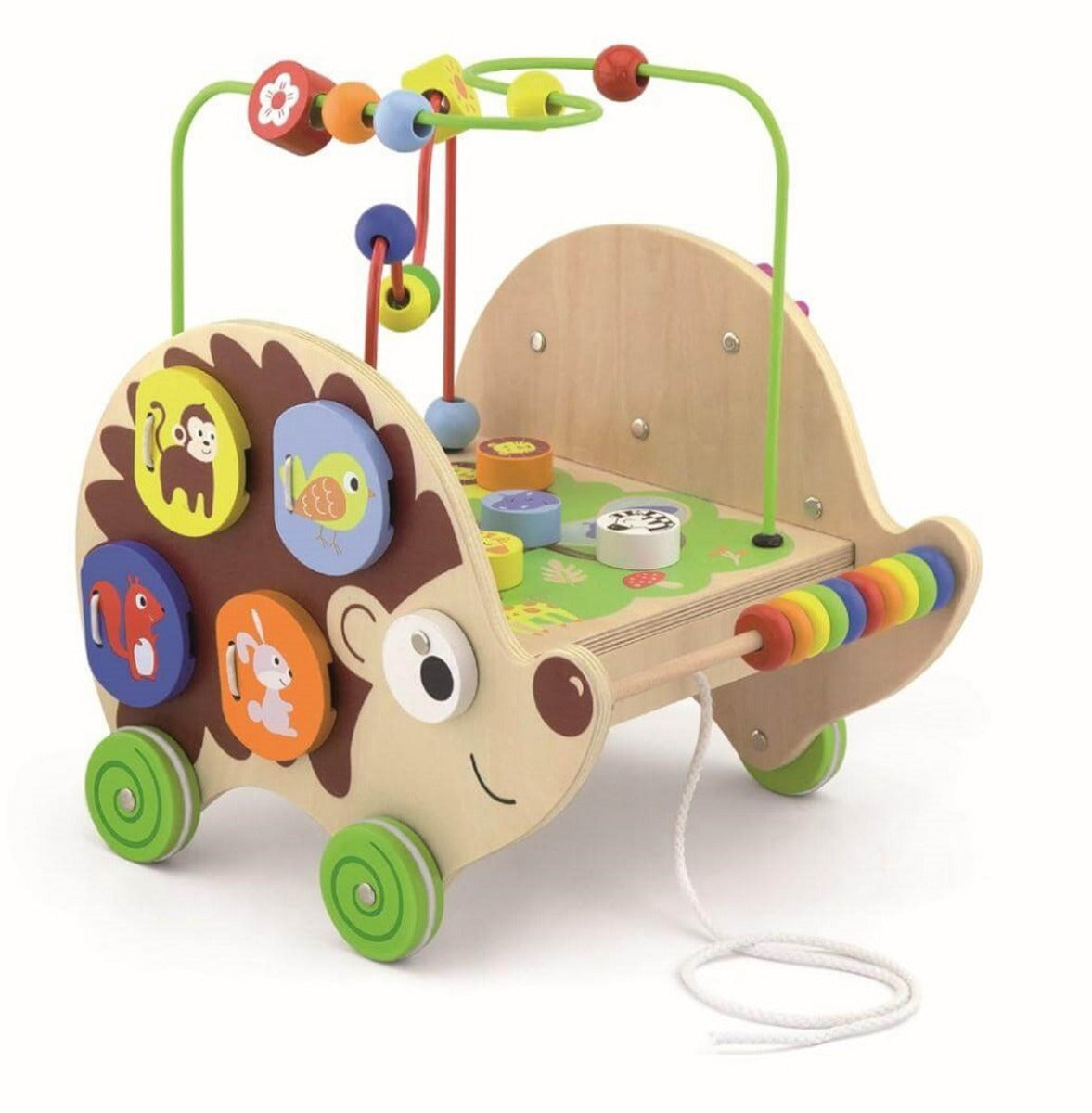 viga 5-in-1 Pull-along Activity Hedgehog