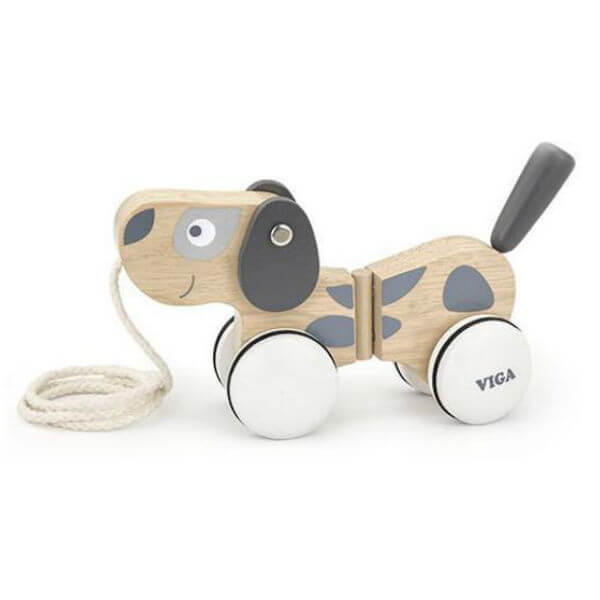 Viga Pull- Along Puppy Size: 180 x 120 x 165 mm