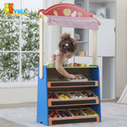 Viga - 2-in-1 Theatre & Grocery Store Set