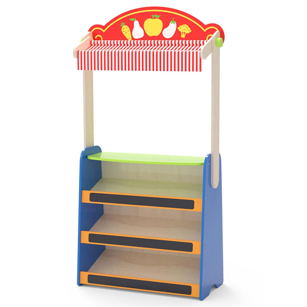 Viga - 2-in-1 Theatre & Grocery Store Set