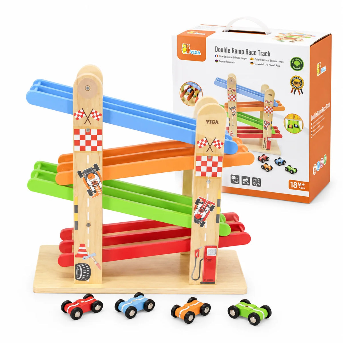 VIGA Double Ramp Race Track