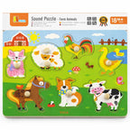 viga Sound Puzzle - Farm Animals